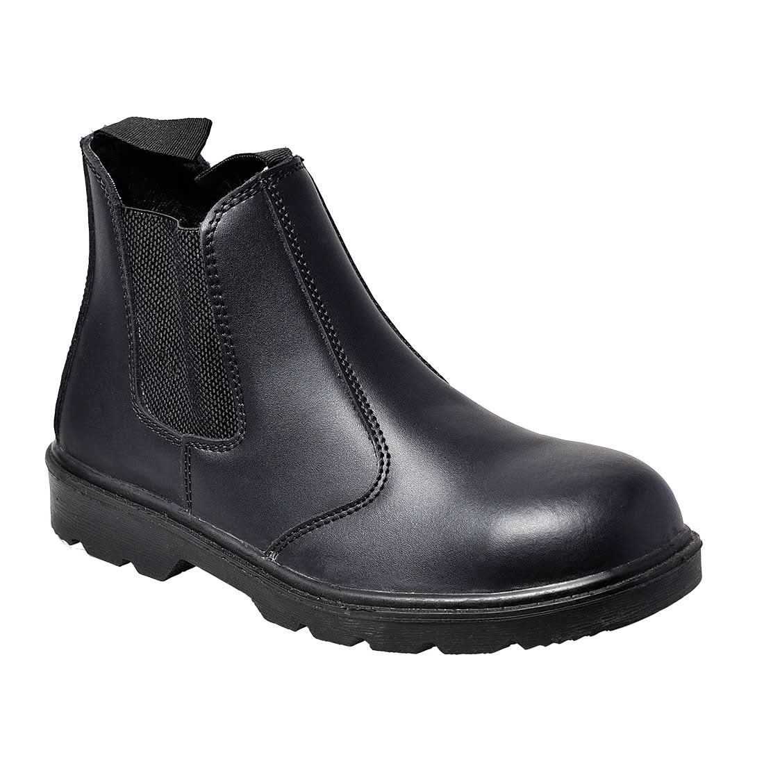Steel Leather Dealer Boot S1 P Fo Sr Fw51 - Black - Customisable Boots