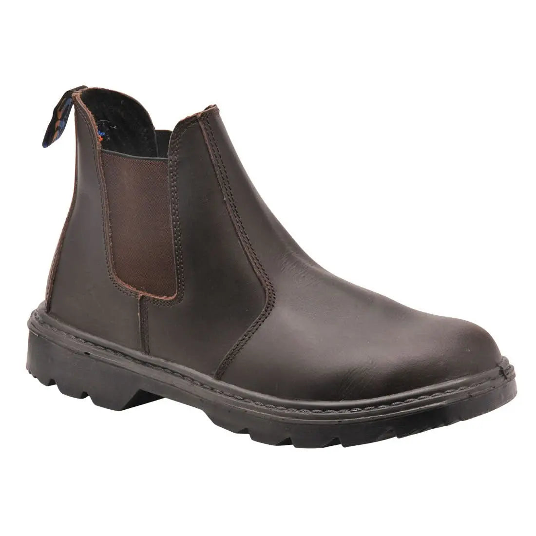 Steel Leather Dealer Boot S1 P Fo Sr Fw51 - Brown - Customisable Boots