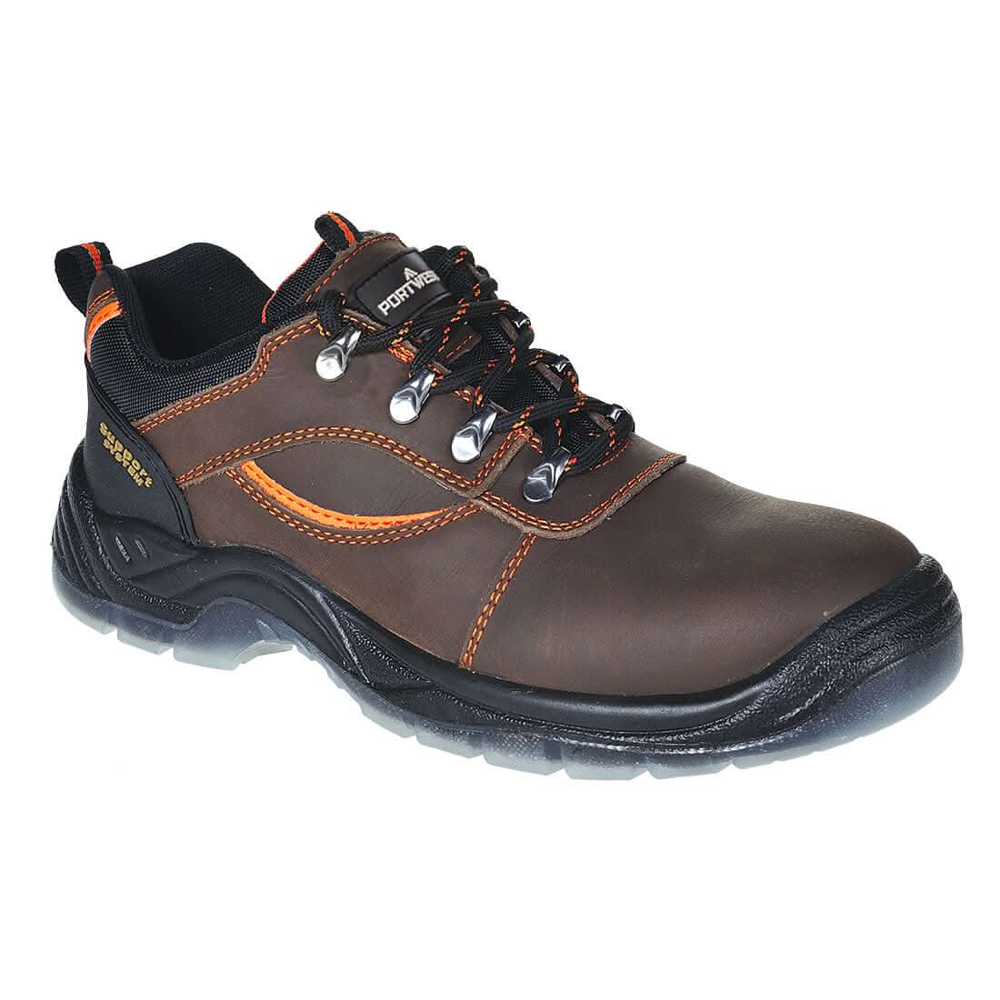 Portwest Steelite Mustang Shoe S3 FW59 - Brown - Customisable Shoes