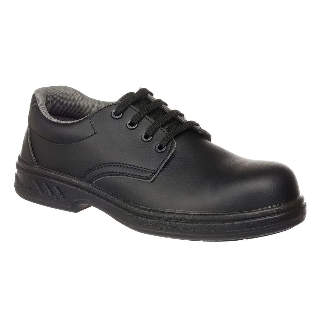 Steel Microfibre Low Shoe S2 Fo Sr Fw80 - Black - Customisable Shoes