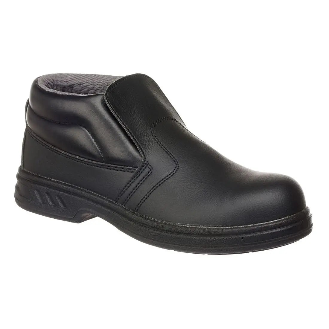 Steel Microfibre Slip On Boot S2 Fo Sr Fw83 - Black - Customisable Boots