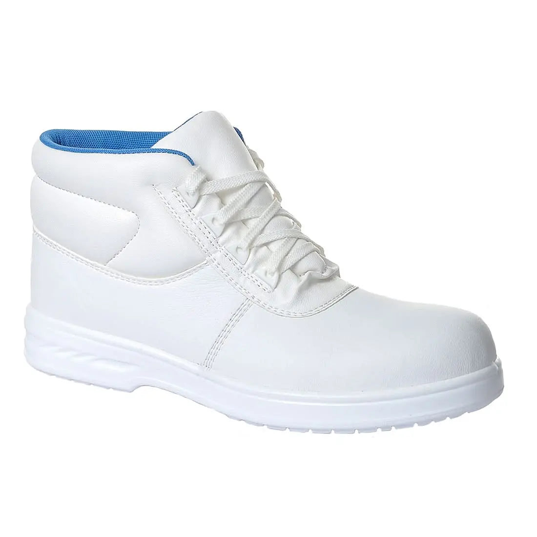 Steel Microfibre Mid Boot S2 Fo Sr Fw88 - White - Customisable Boots