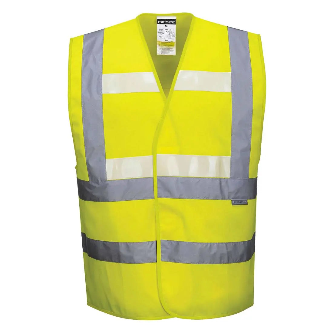 Triple Technology Vest G470 - Yellow - Customisable HV Vest