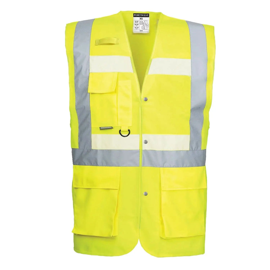 Glowtex Executive Vest G476 - Yellow - Customisable
