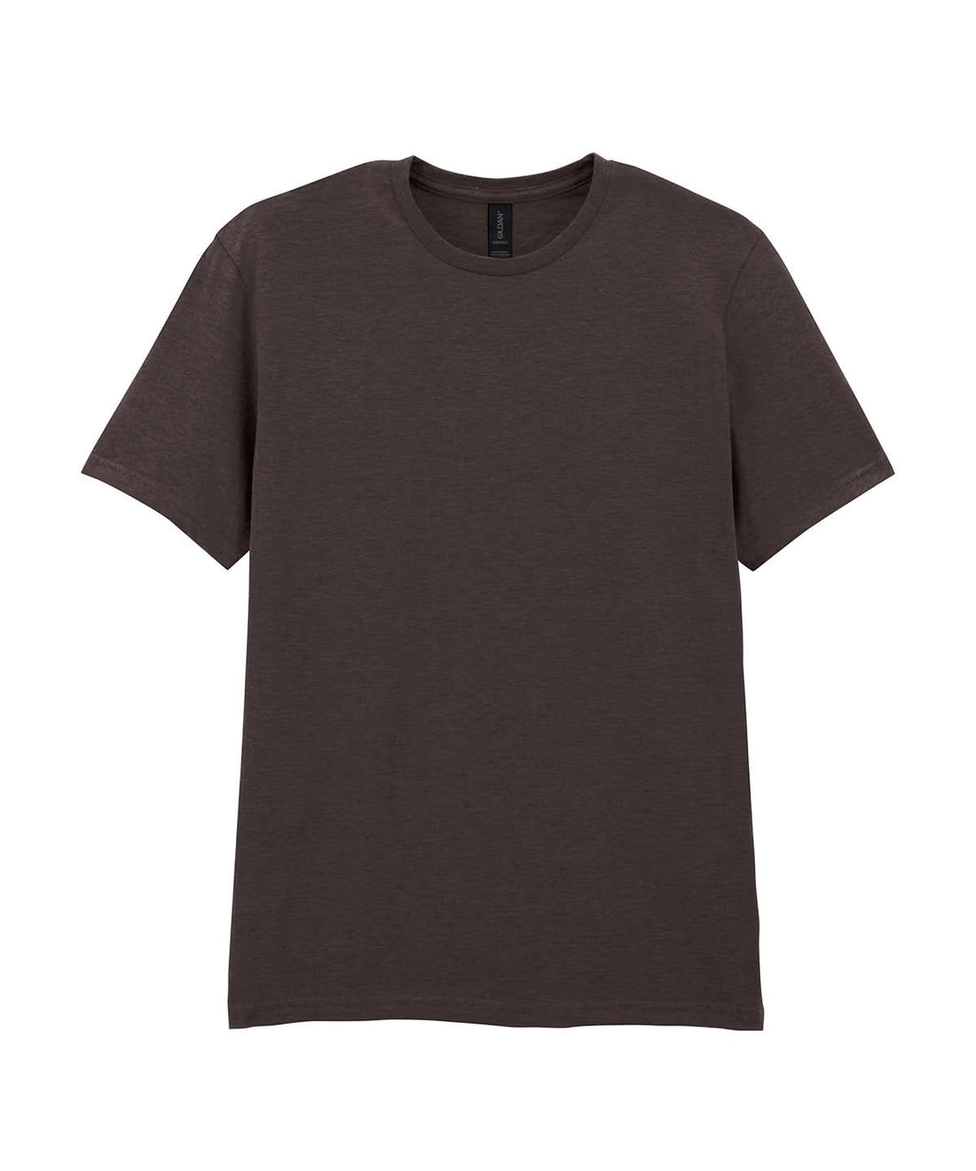 Gildan Softstyle adult ringspun t shirt Dark Chocolate GD001 - Dark Chocolate - Customisable T-Shirts