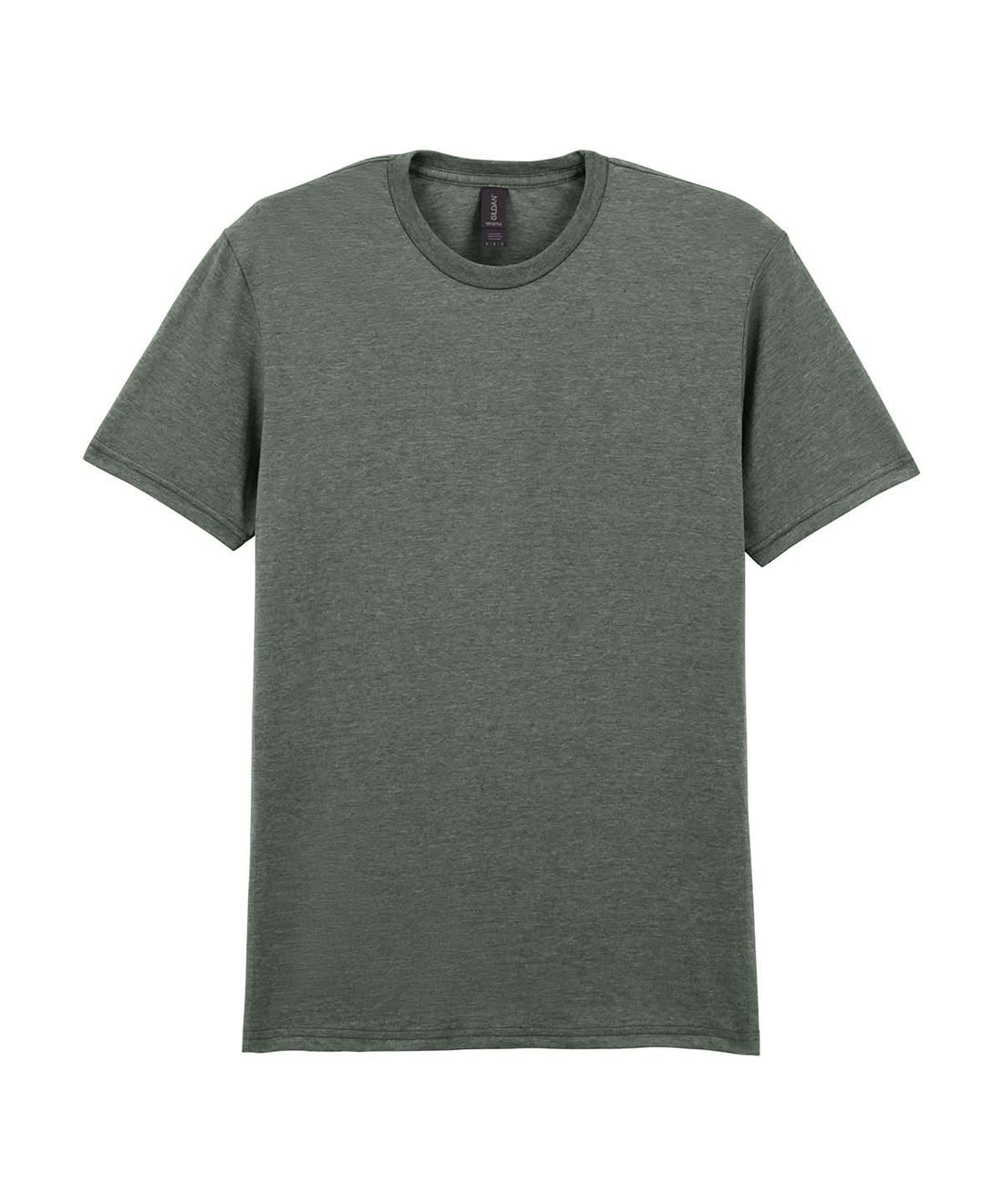 Gildan Softstyle adult ringspun t shirt Heather Military Green GD001 - Heather Military Green - Customisable T-Shirts