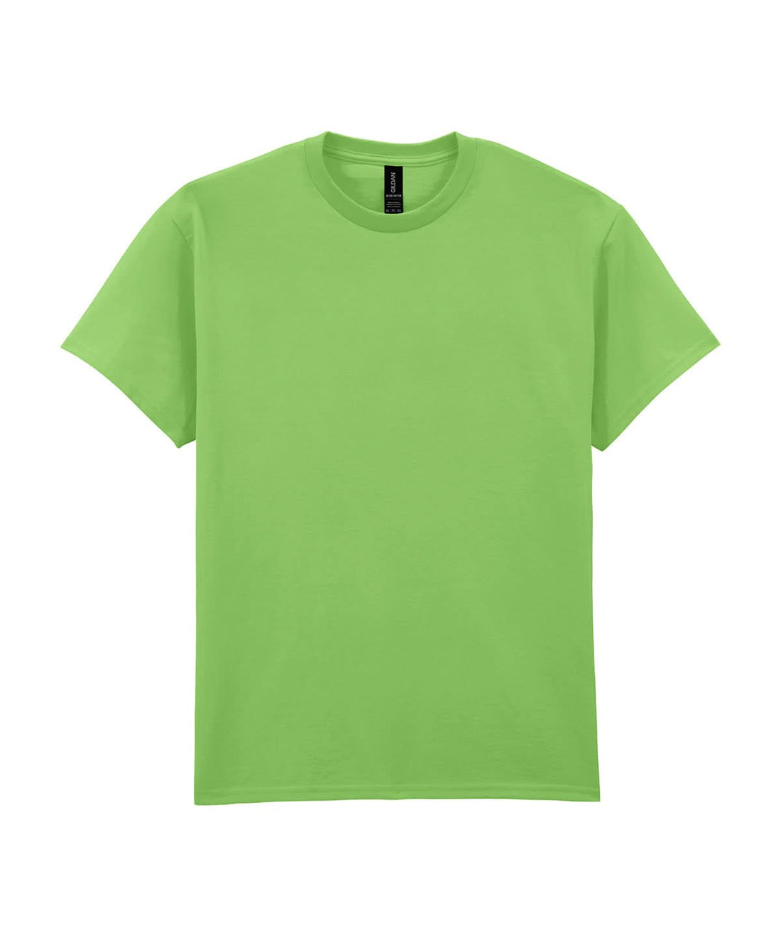 Gildan Ultra Cotton adult t shirt Lime 2000 - Lime - Customisable T-Shirts