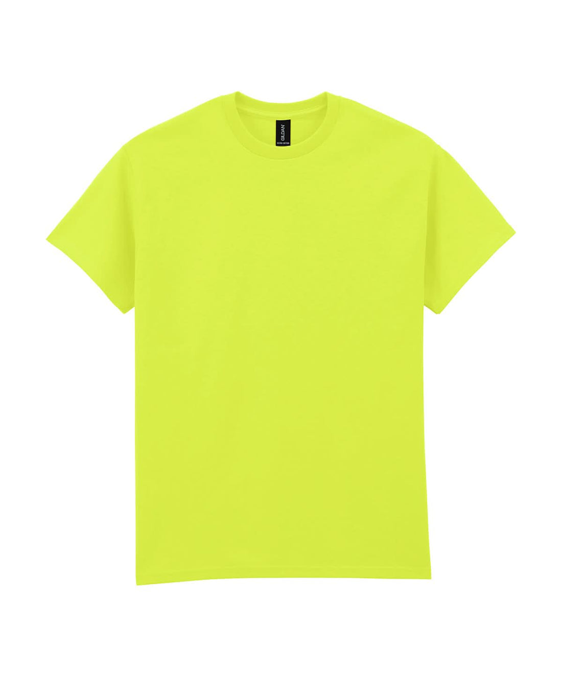 Gildan Ultra Cotton adult t shirt Safety Green 2000 - Safety Green - Customisable T-Shirts