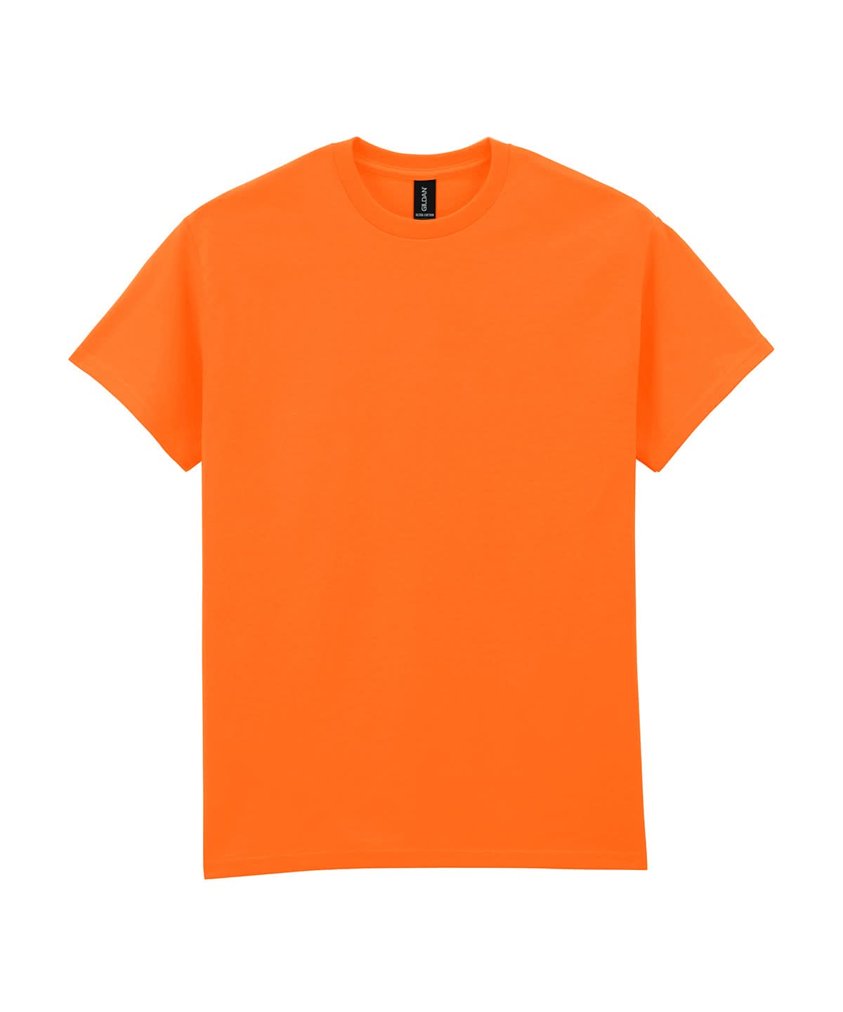 Gildan Ultra Cotton adult t shirt Safety Orange 2000 - Safety Orange - Customisable T-Shirts
