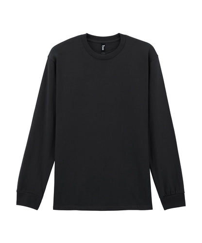 Gildan Hammer Adult Long Sleeve T Shirt GD004 - Black - Customisable T-Shirts