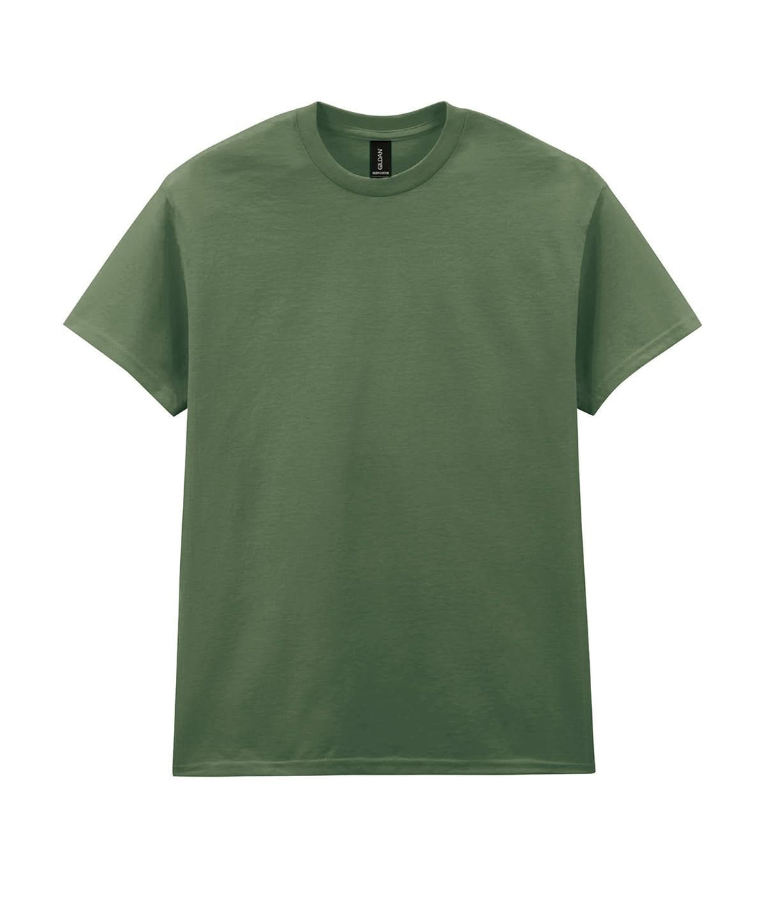 Gildan Heavy Cotton adult t shirt Military Green GD005 - Military Green - Customisable T-Shirts