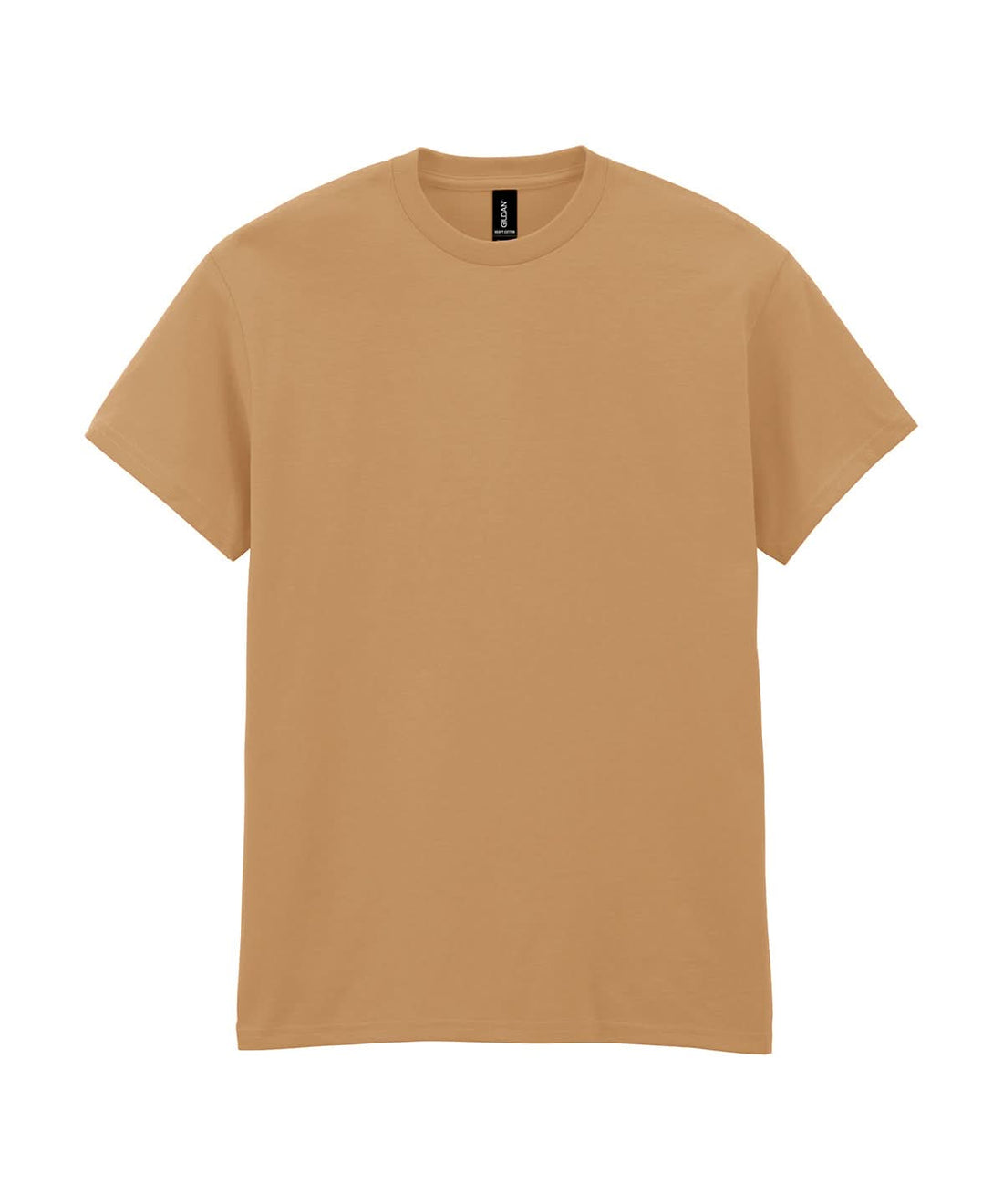 Gildan Heavy Cotton adult t shirt Old Gold GD005 - Old Gold - Customisable T-Shirts