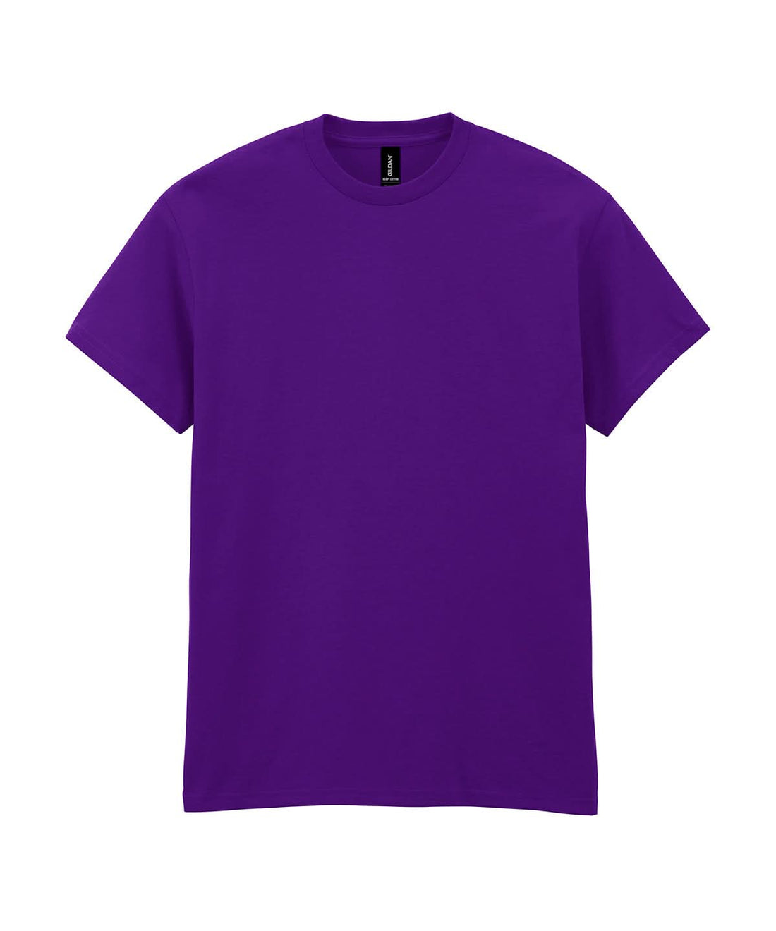 Gildan Heavy Cotton adult t shirt Purple GD005 - Purple - Customisable T-Shirts