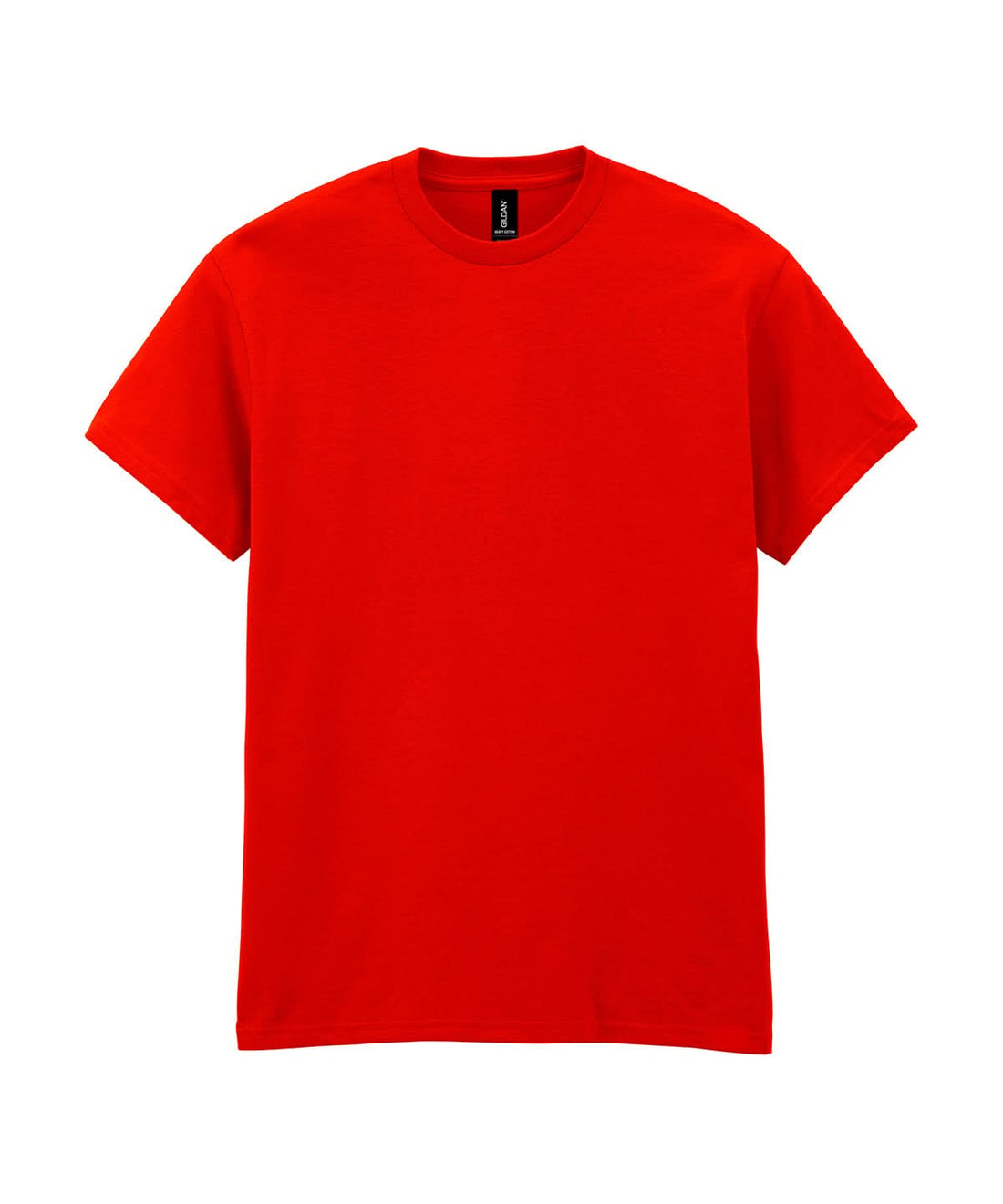 Gildan Heavy Cotton adult t shirt Red GD005 - Red - Customisable T-Shirts