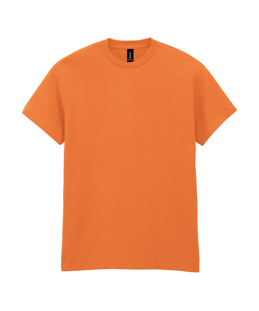 Gildan Heavy Cotton adult t shirt Tangerine GD005 - Tangerine - Customisable T-Shirts
