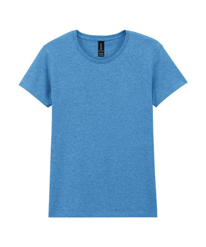 Gildan Heavy Cotton Womens T Shirt GD006 - Heather Sapphire - Customisable T-Shirts