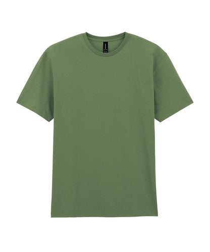 Gildan Light Cotton Adult T Shirt GD007 - Military Green - Customisable T-Shirts