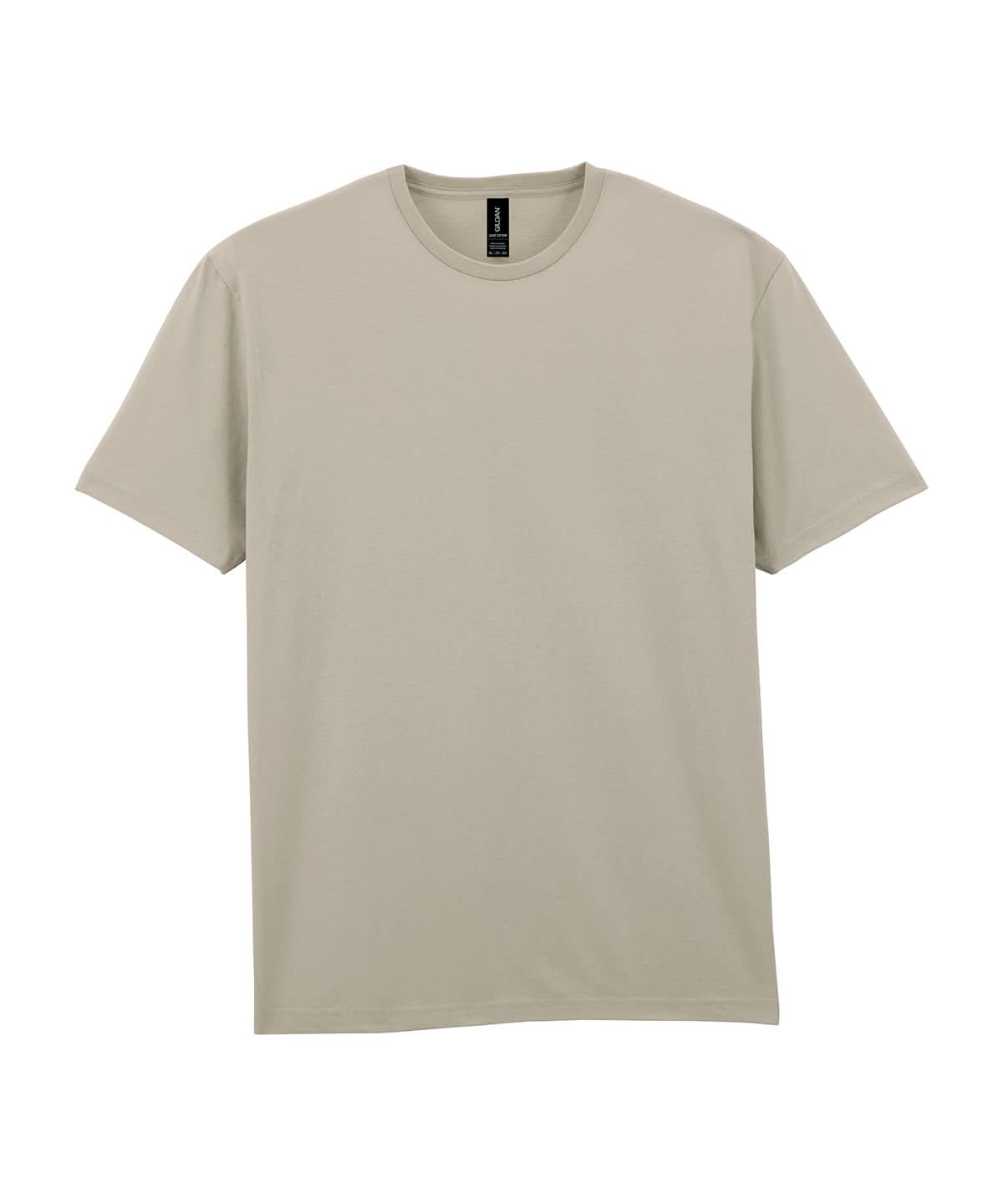Gildan Light Cotton Adult T Shirt GD007 - Sand - Customisable T-Shirts