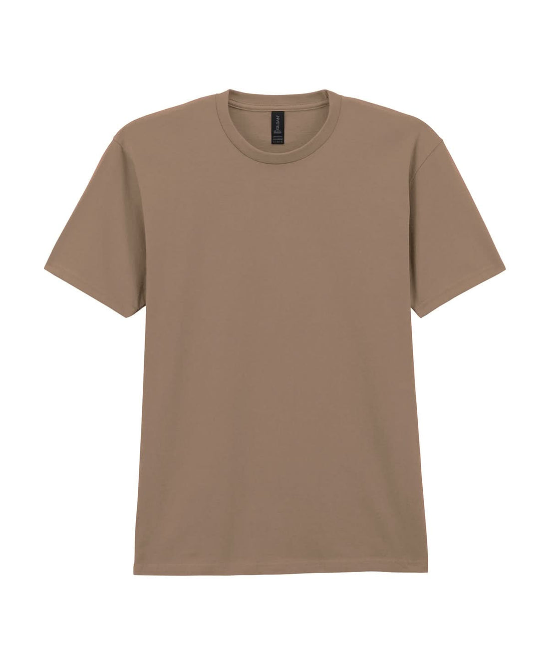 Gildan Softstyle Midweight Adult T Shirt Brown Savana GD024 - Brown Savana - Customisable T-Shirts