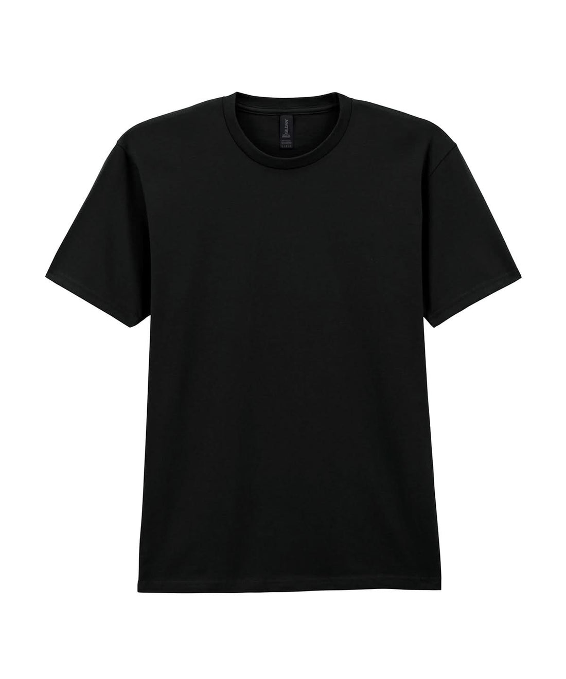 Gildan Softstyle Midweight Adult T Shirt Pitch Black GD024 - Pitch Black - Customisable T-Shirts