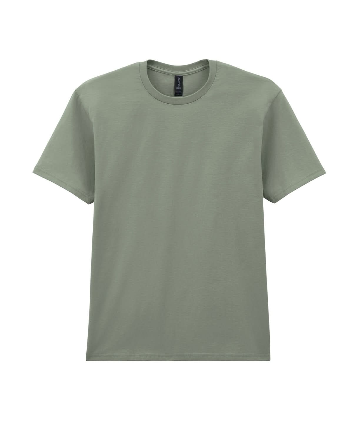 Gildan Softstyle Midweight Adult T Shirt Sage GD024 - Sage - Customisable T-Shirts