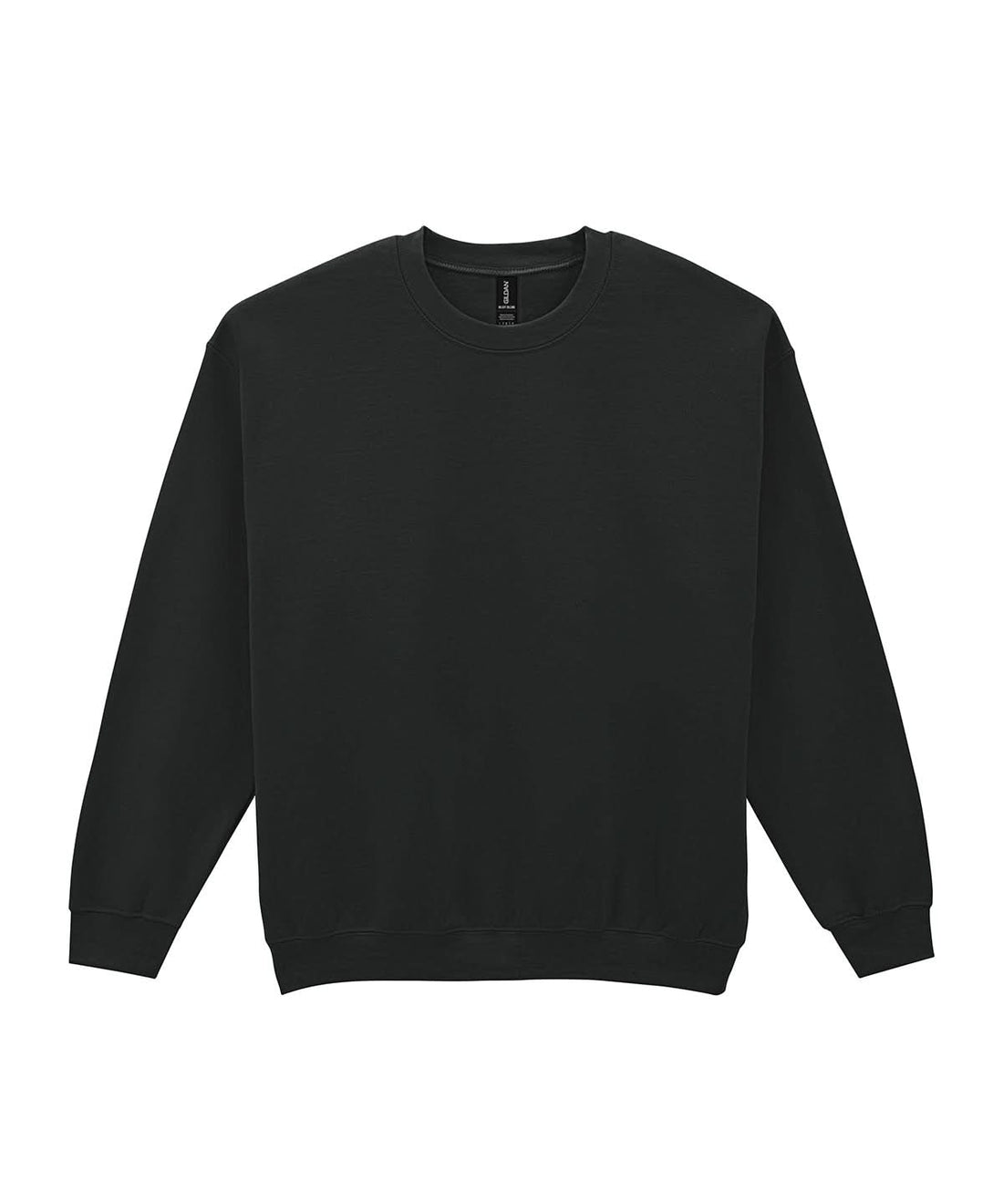 Gildan Heavy Blend Adult Crew Neck Sweatshirt Black GD056 - Black - Customisable Sweatshirts