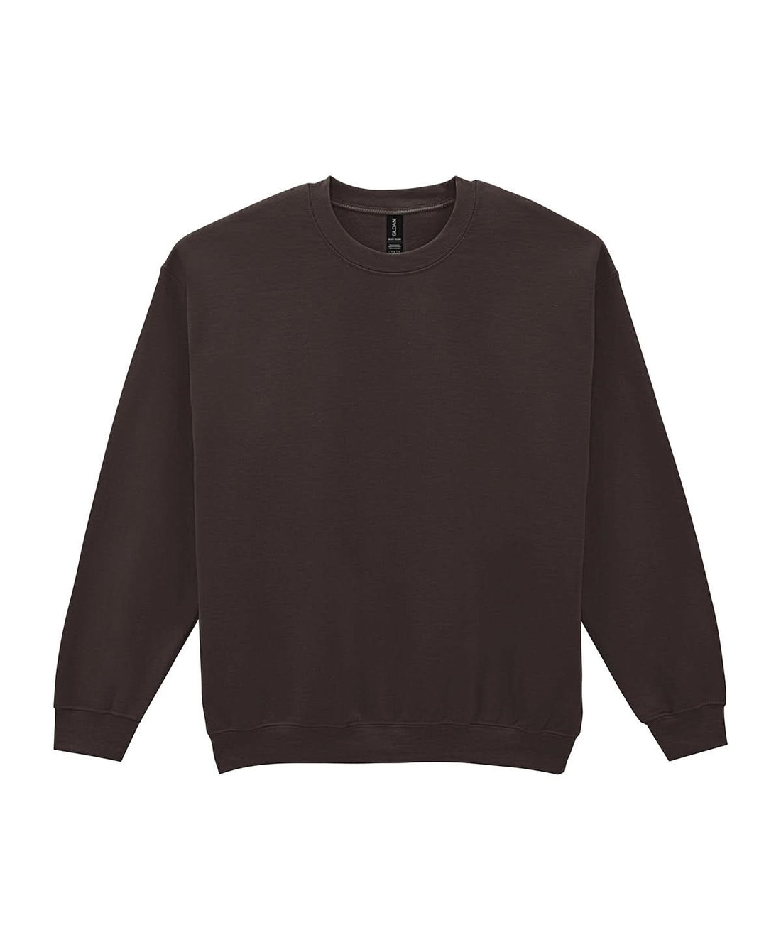 Gildan Heavy Blend Adult Crew Neck Sweatshirt Dark Chocolate GD056 - Dark Chocolate - Customisable Sweatshirts