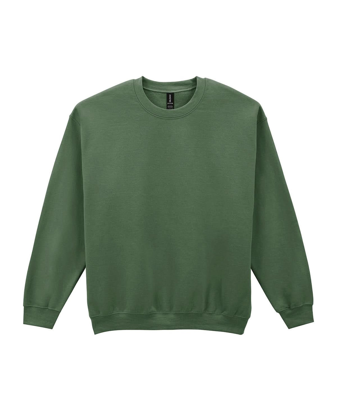 Gildan Heavy Blend Adult Crew Neck Sweatshirt Military Green GD056 - Military Green - Customisable Sweatshirts