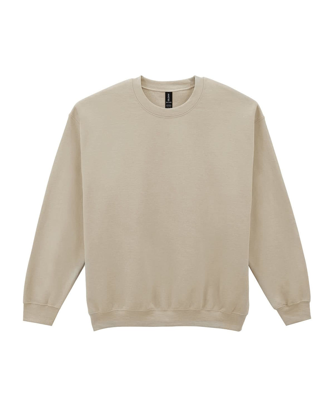 Gildan Heavy Blend Adult Crew Neck Sweatshirt Sand GD056 - Sand - Customisable Sweatshirts