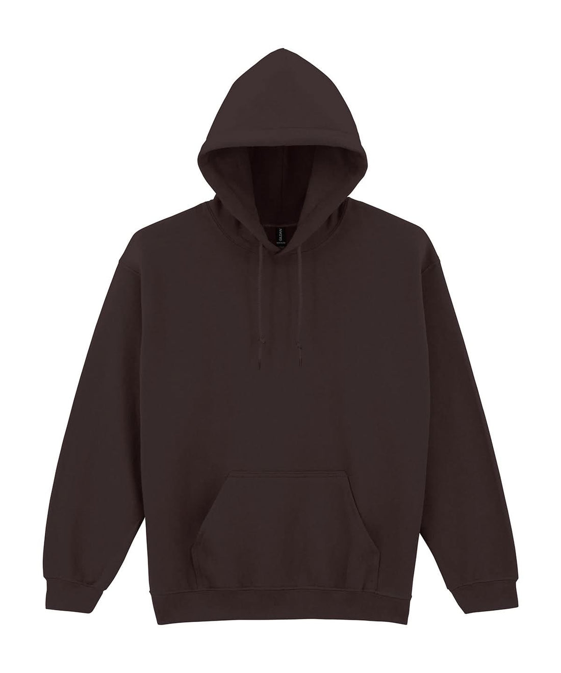 Gildan Heavy Blend Hooded Sweatshirt Dark Chocolate GD057 - Dark Chocolate - Customisable Sweatshirts