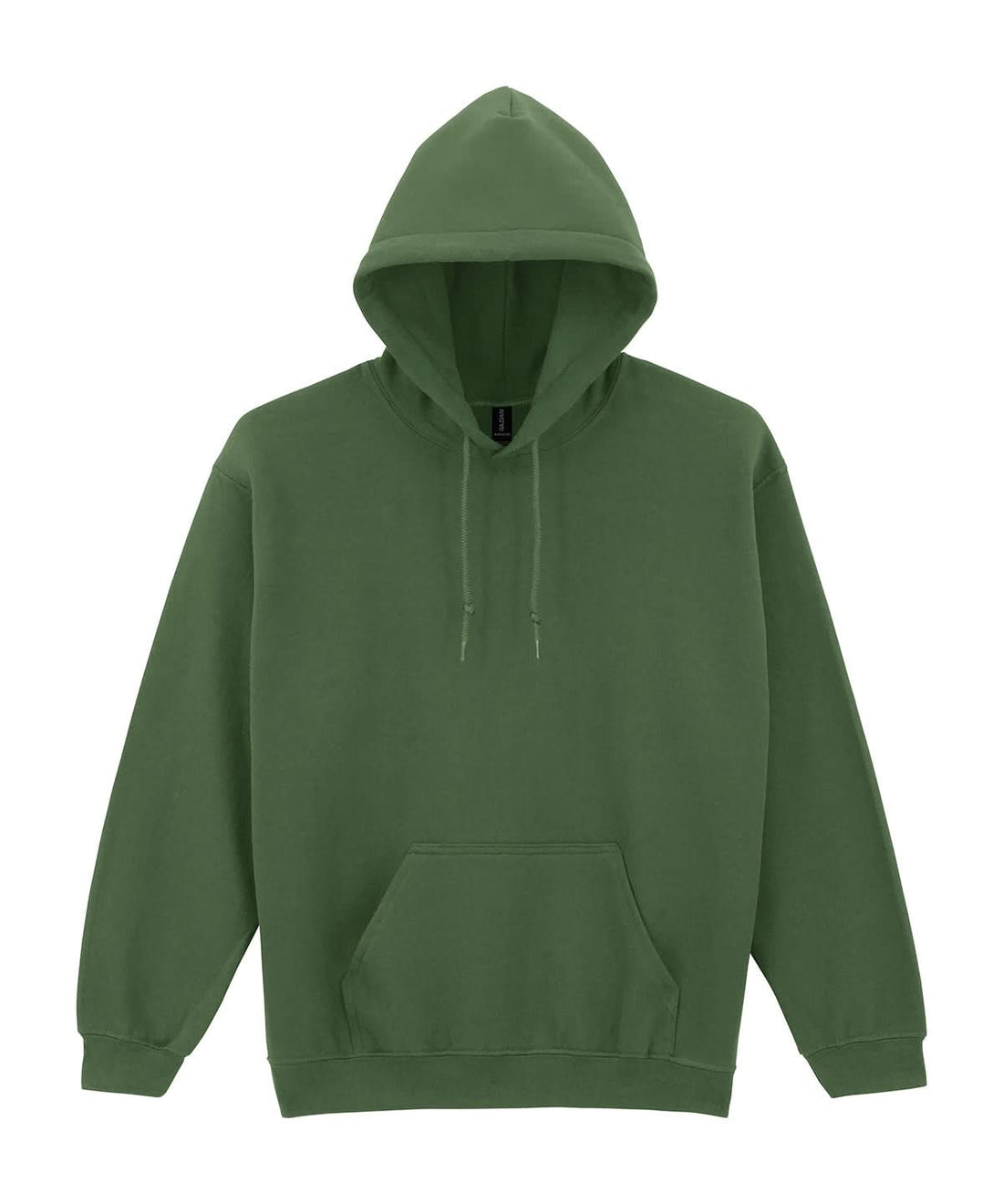 Gildan Heavy Blend Hooded Sweatshirt Military Green GD057 - Military Green - Customisable Sweatshirts