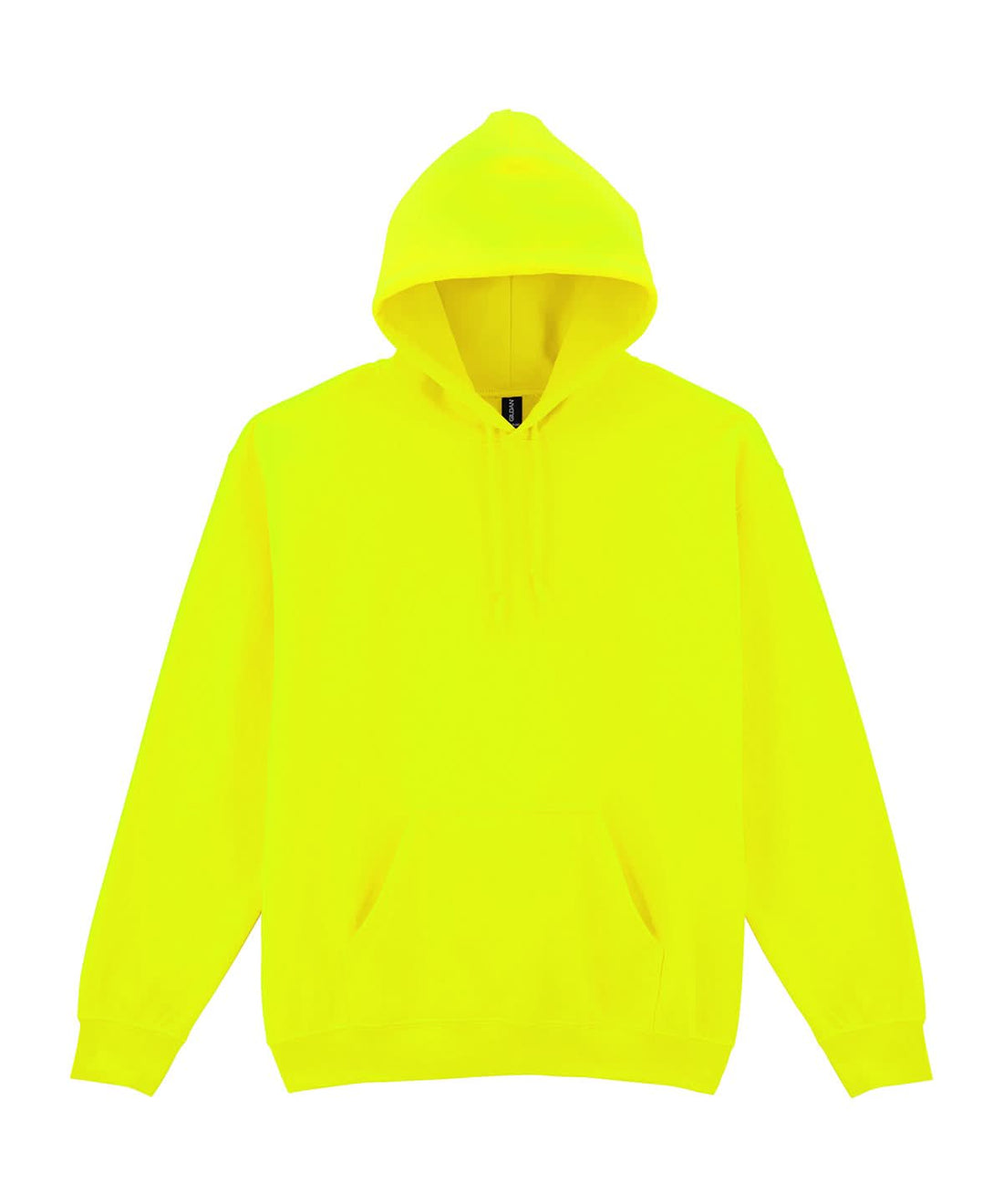 Gildan Heavy Blend Hooded Sweatshirt Safety Green GD057 - Safety Green - Customisable Sweatshirts