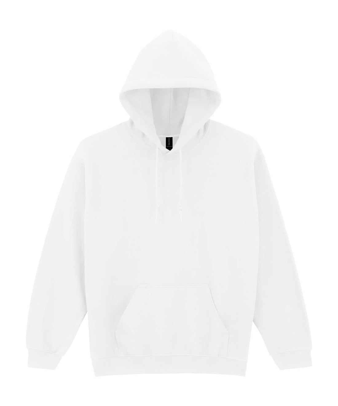 Gildan Heavy Blend Hooded Sweatshirt White GD057 - White - Customisable Sweatshirts