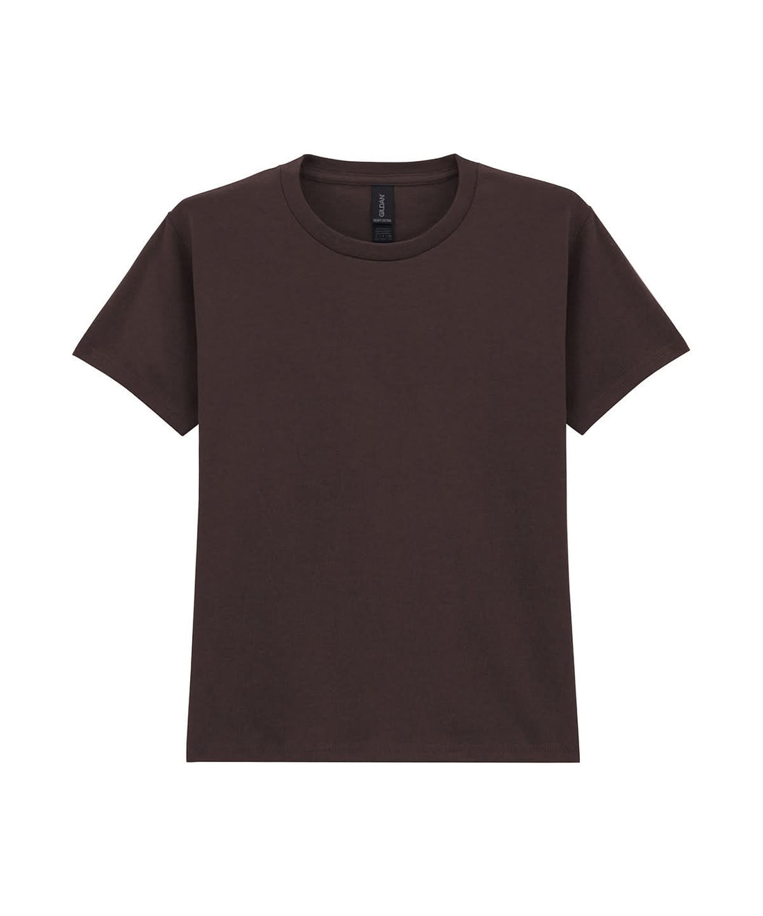 Gildan Heavy Cotton Youth T Shirt Dark Chocolate GD05B - Dark Chocolate - Customisable T-Shirts