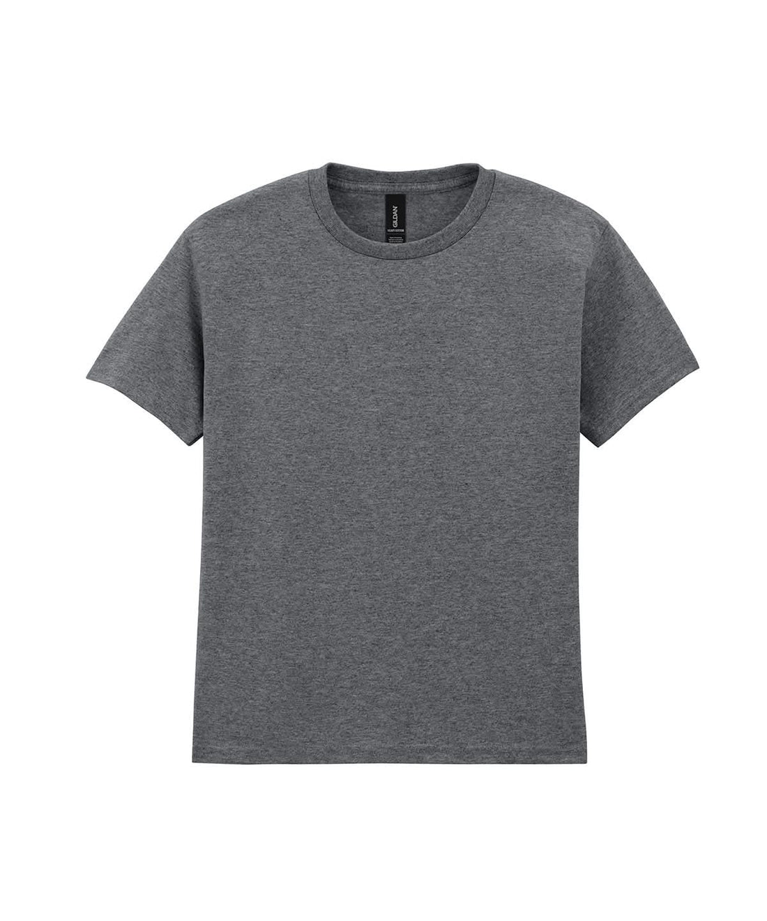 Gildan Heavy Cotton Youth T Shirt Graphite Heather GD05B - Graphite Heather - Customisable T-Shirts