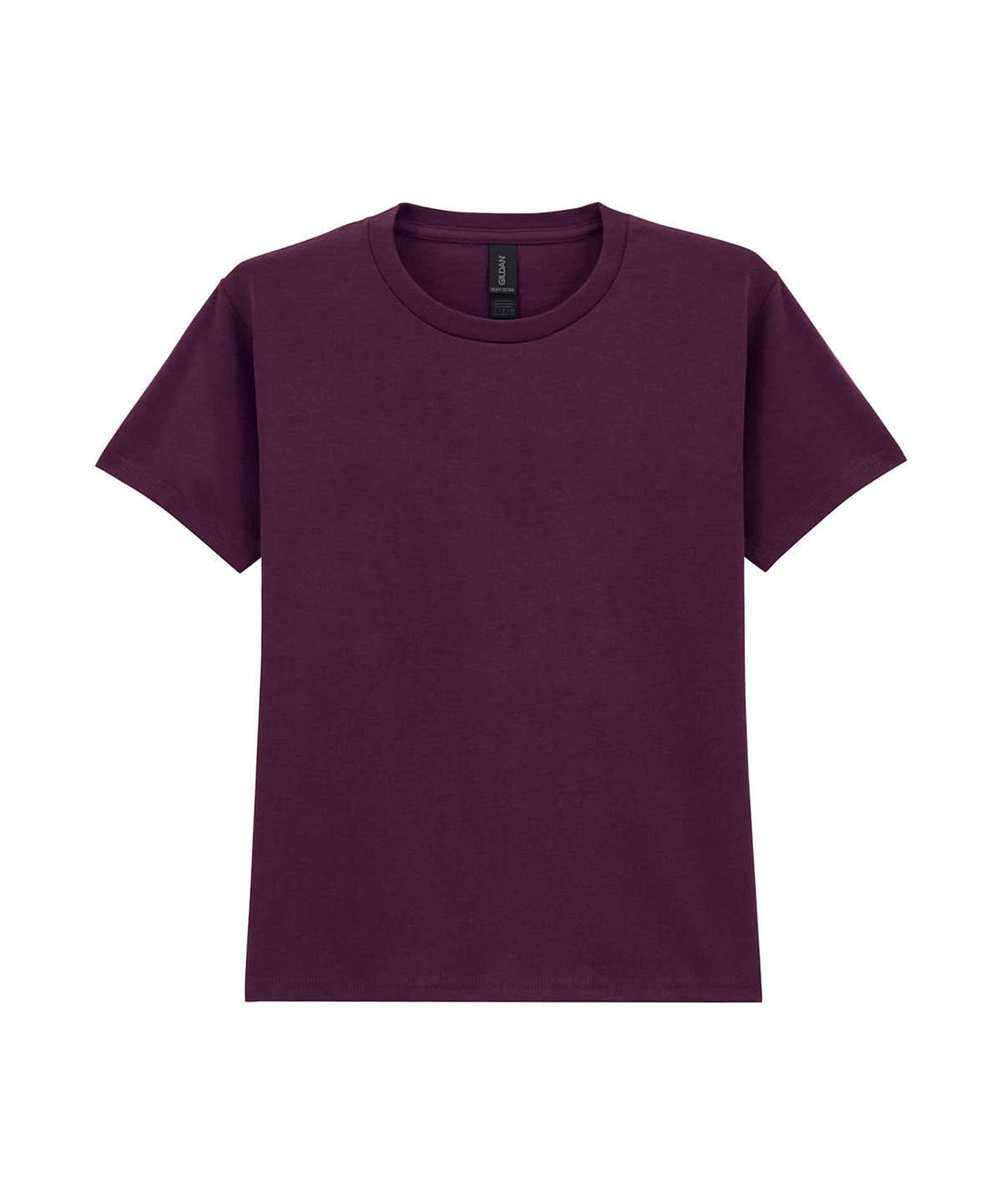 Gildan Heavy Cotton Youth T Shirt Maroon GD05B - Maroon - Customisable T-Shirts