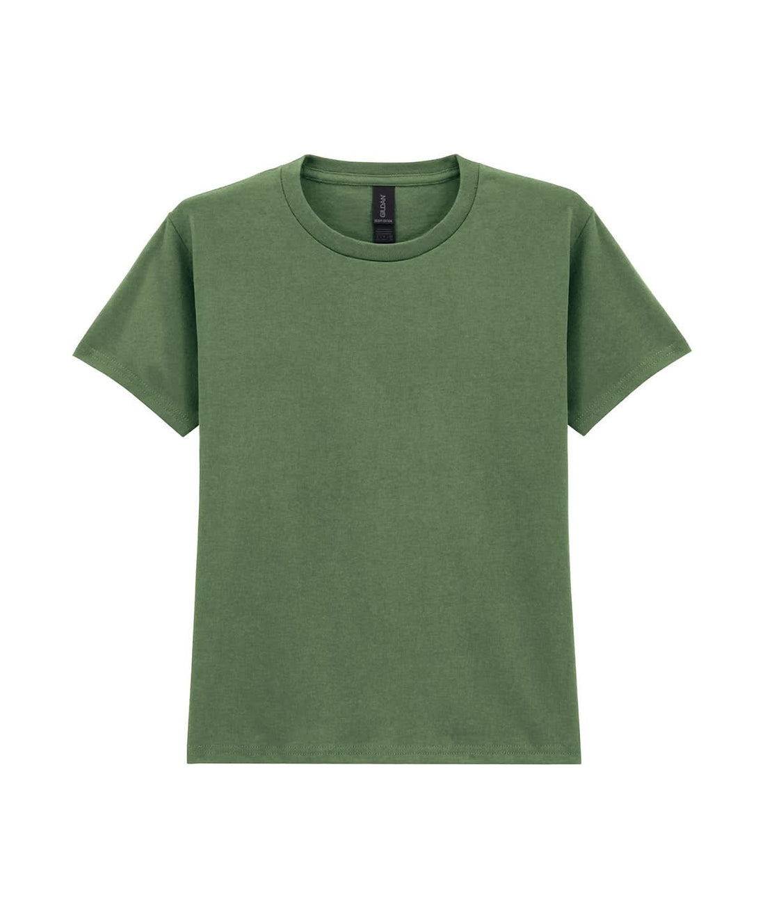 Gildan Heavy Cotton Youth T Shirt Military Green GD05B - Military Green - Customisable T-Shirts