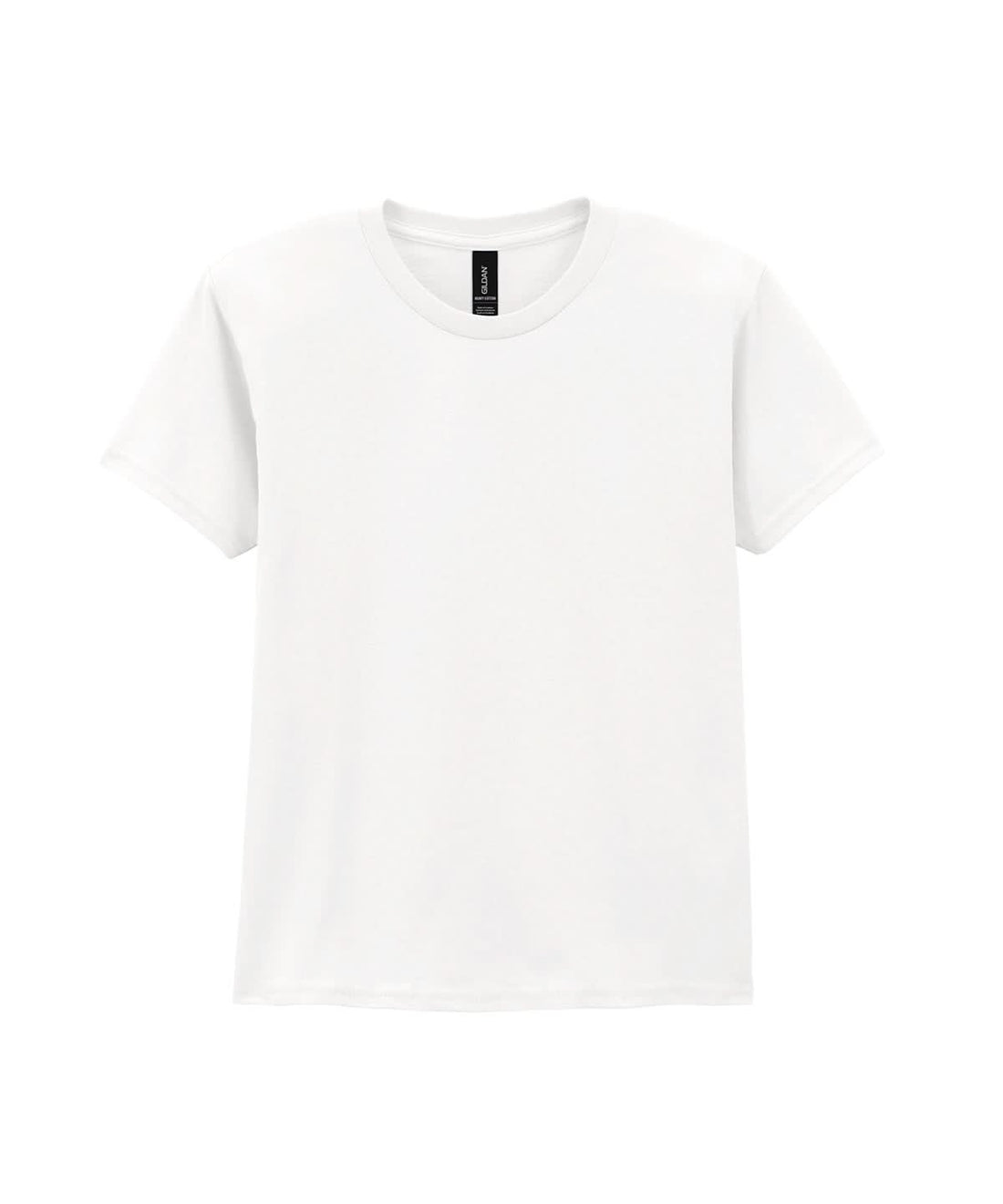Gildan Heavy Cotton Youth T Shirt White GD05B - White - Customisable T-Shirts