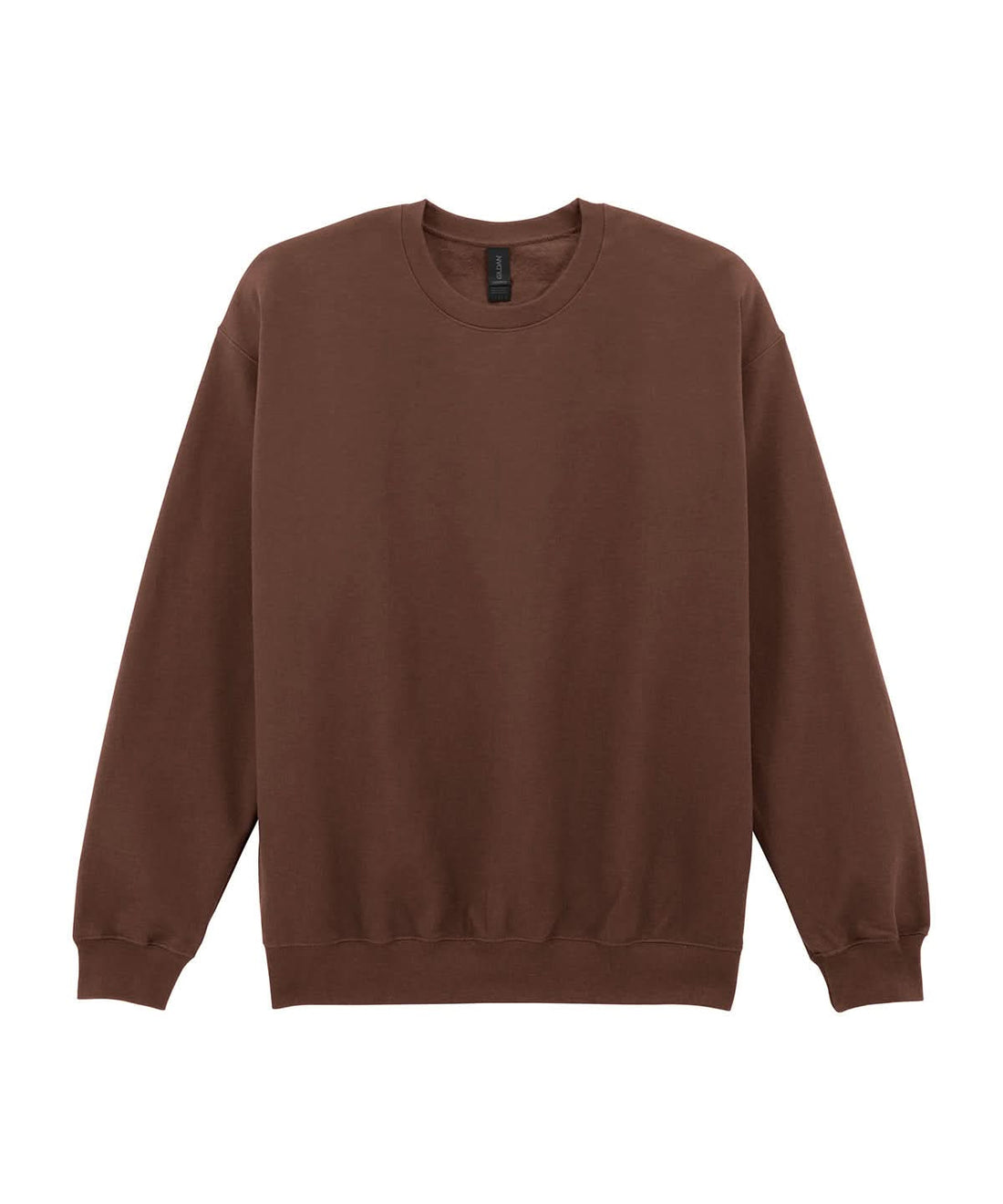 Gildan Softstyle Midweight Fleece Adult Crew Neck Cocoa GD066 - Cocoa - Customisable Sweatshirts