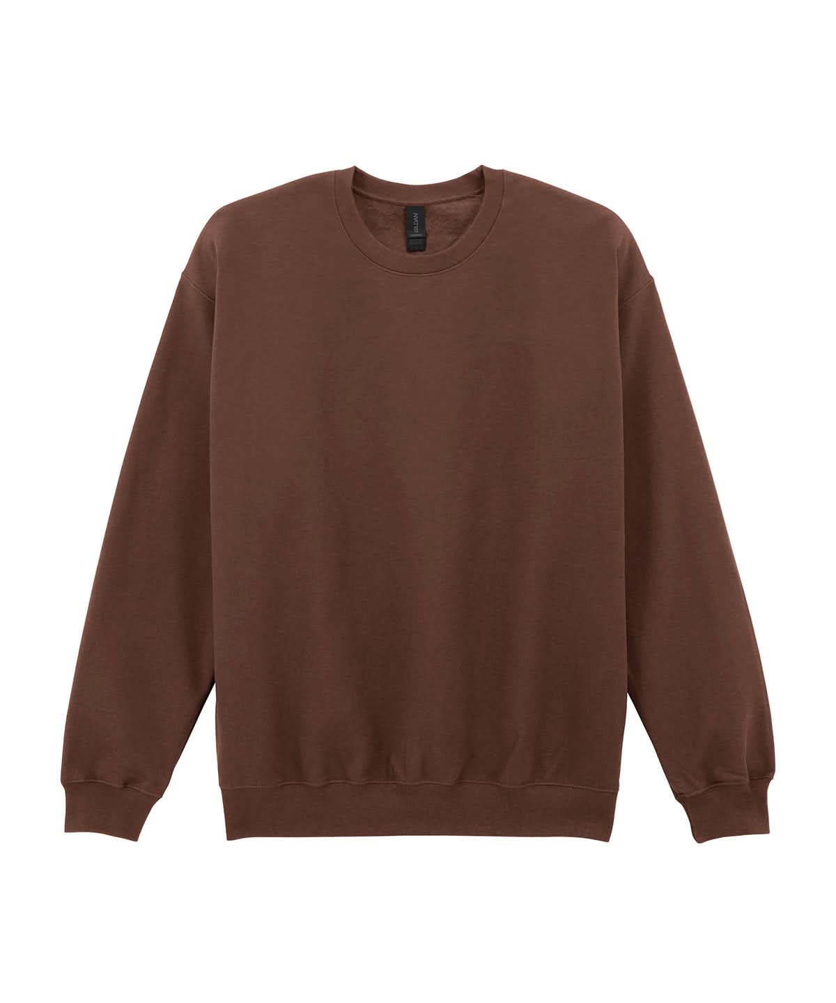 Gildan Softstyle Midweight Fleece Adult Crew Neck Cocoa GD066 - Cocoa - Customisable Sweatshirts