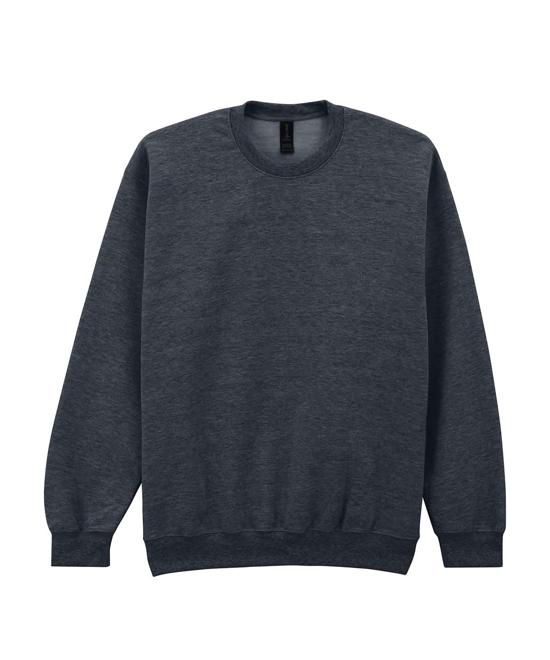 Gildan Softstyle Midweight Fleece Adult Crew Neck Dark Heather GD066 - Dark Heather - Customisable Sweatshirts