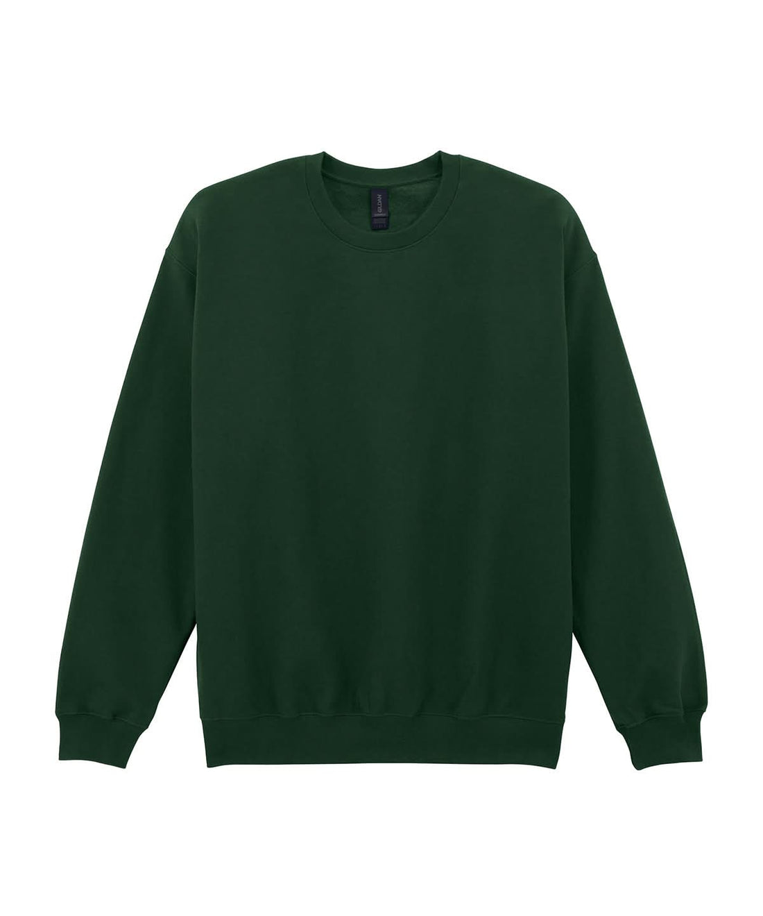 Gildan Softstyle Midweight Fleece Adult Crew Neck Forest Green GD066 - Forest Green - Customisable Sweatshirts