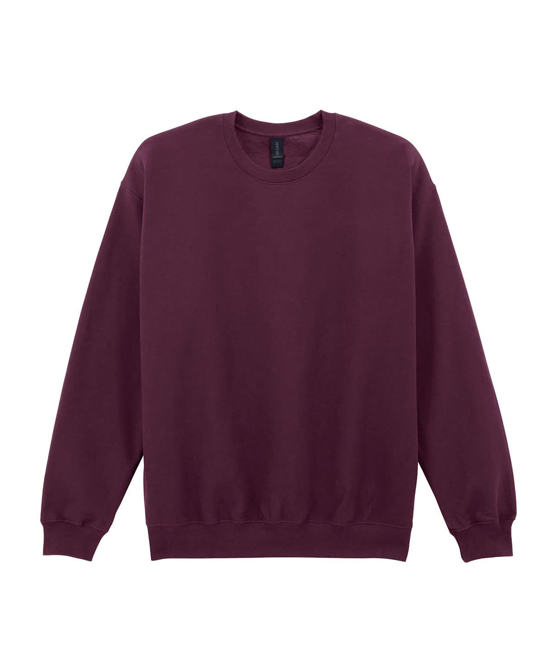 Gildan Softstyle Midweight Fleece Adult Crew Neck Maroon GD066 - Maroon - Customisable Sweatshirts