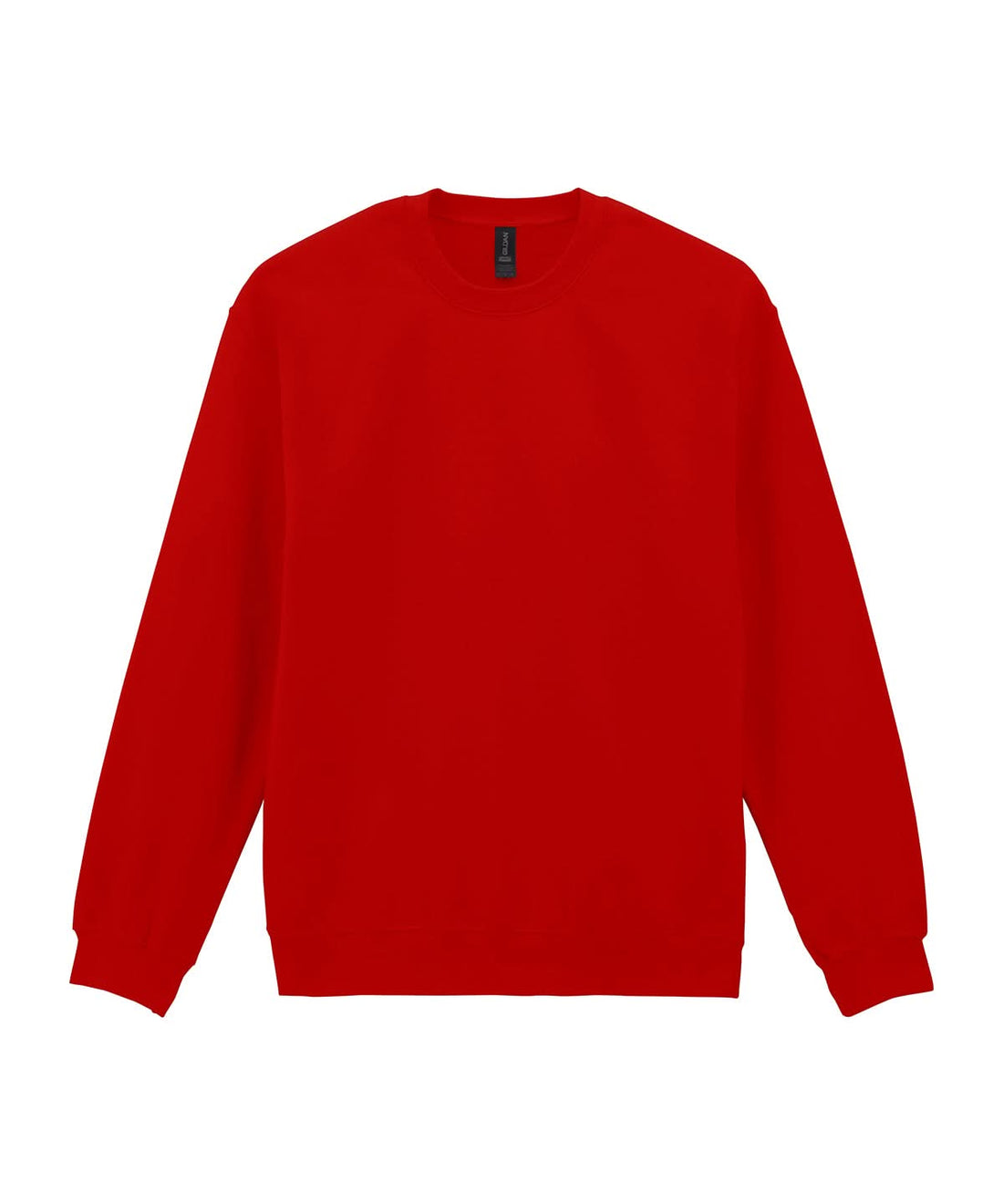Gildan Softstyle Midweight Fleece Adult Crew Neck Red GD066 - Red - Customisable Sweatshirts