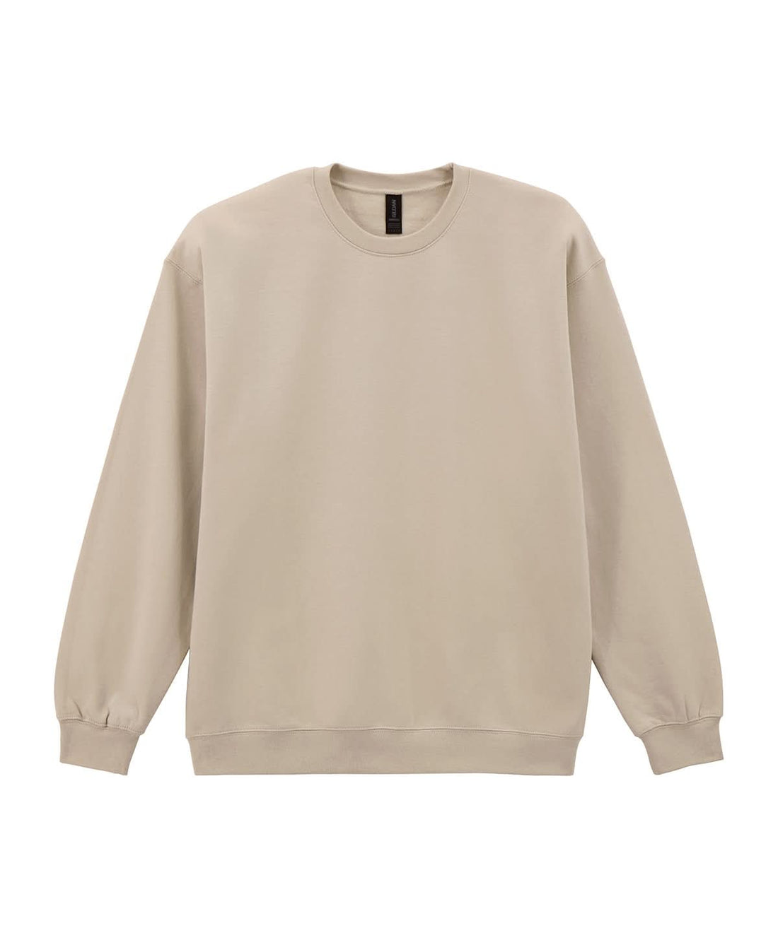 Gildan Softstyle Midweight Fleece Adult Crew Neck Sand GD066 - Sand - Customisable Sweatshirts