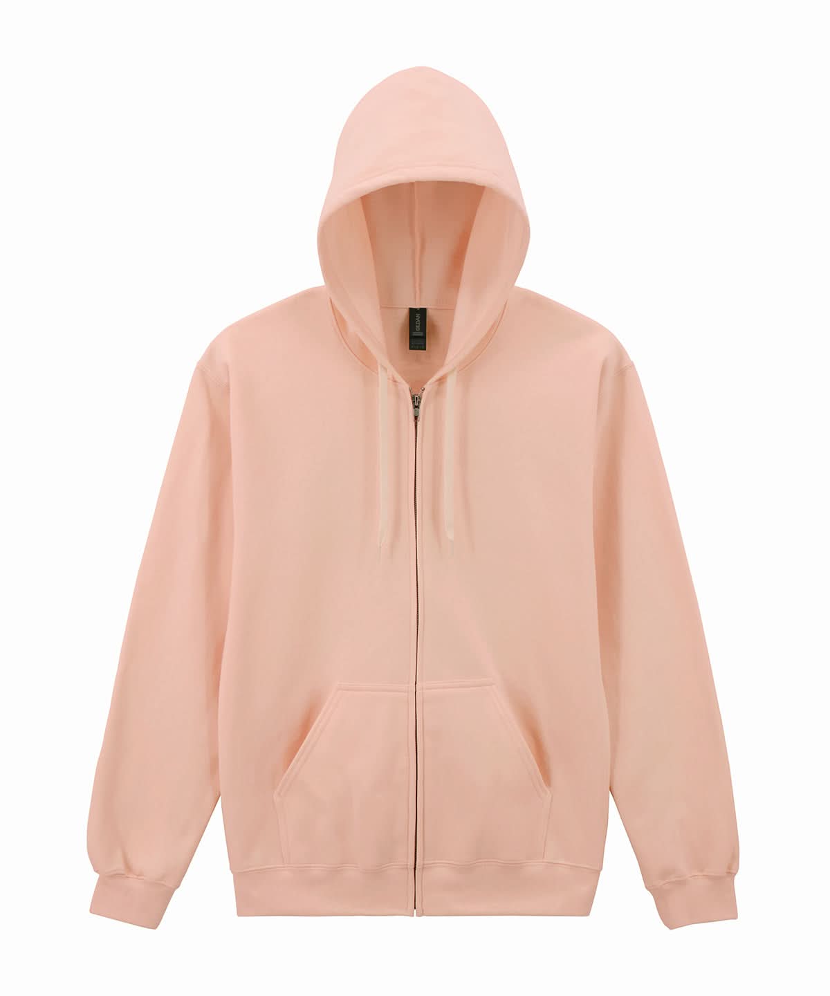 Gildan Softstyle Midweight Fleece Adult Full Zip Hooded sweatshirt GD068 - Dusty Rose - Customisable Sweatshirts