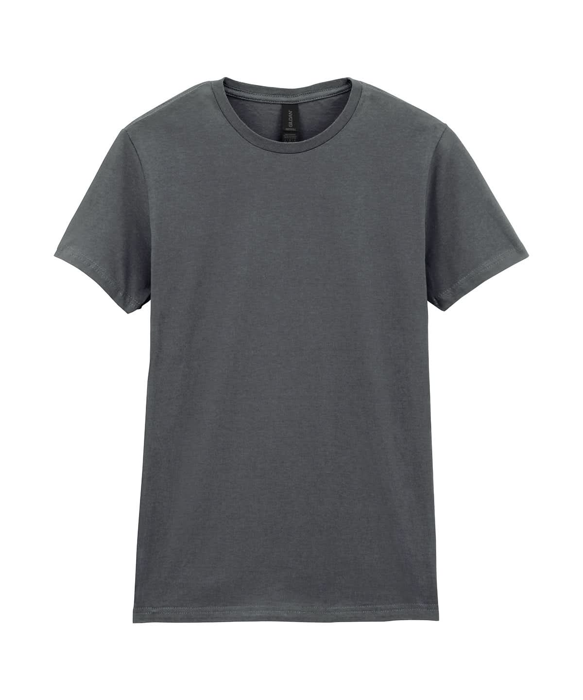 Gildan Softstyle Womens Ringspun T Shirt Charcoal GD072 - Charcoal - Customisable T-Shirts