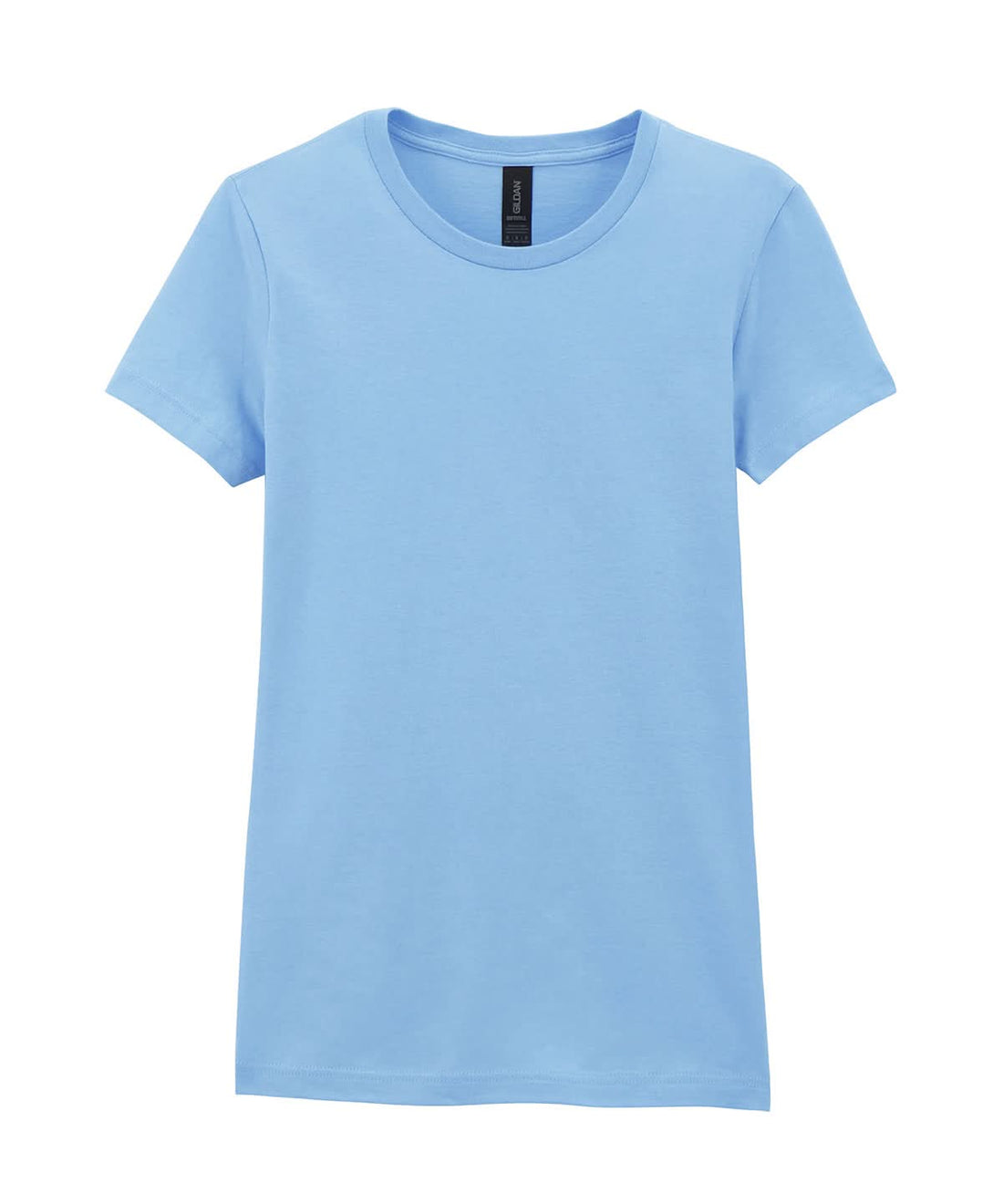 Gildan Softstyle Womens Ringspun T Shirt Light Blue GD072 - Light Blue - Customisable T-Shirts
