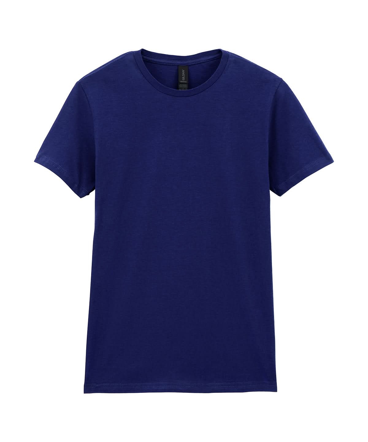 Gildan Softstyle Womens Ringspun T Shirt Navy GD072 - Navy - Customisable T-Shirts