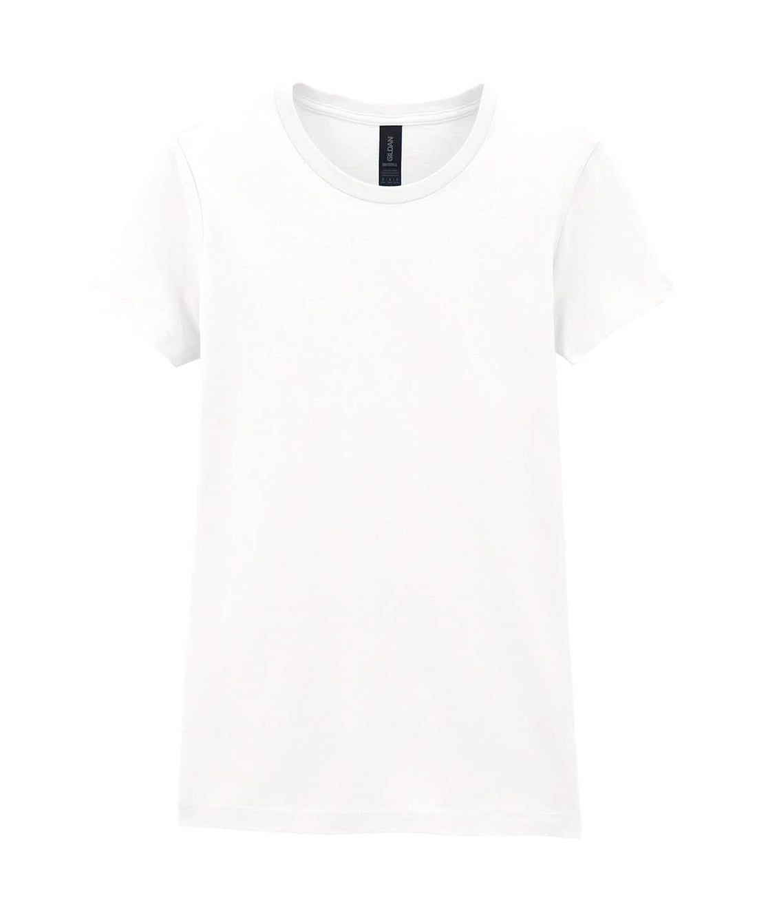 Gildan Softstyle Womens Ringspun T Shirt White GD072 - White - Customisable T-Shirts